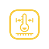 Temperature Operating Range Icon